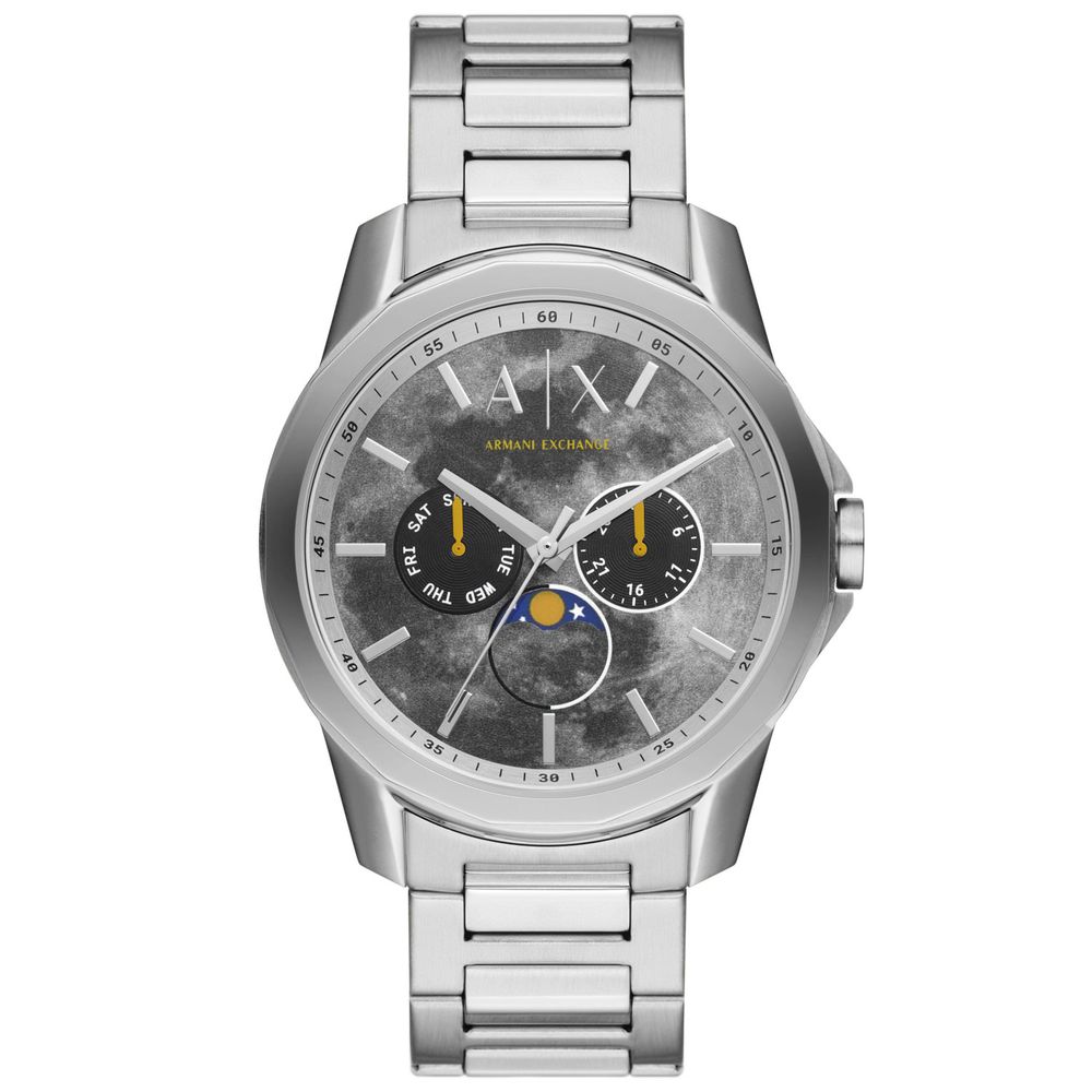 Armani Exchange Zilver Multi Dial 'Banks' Heren Horloge AX1736