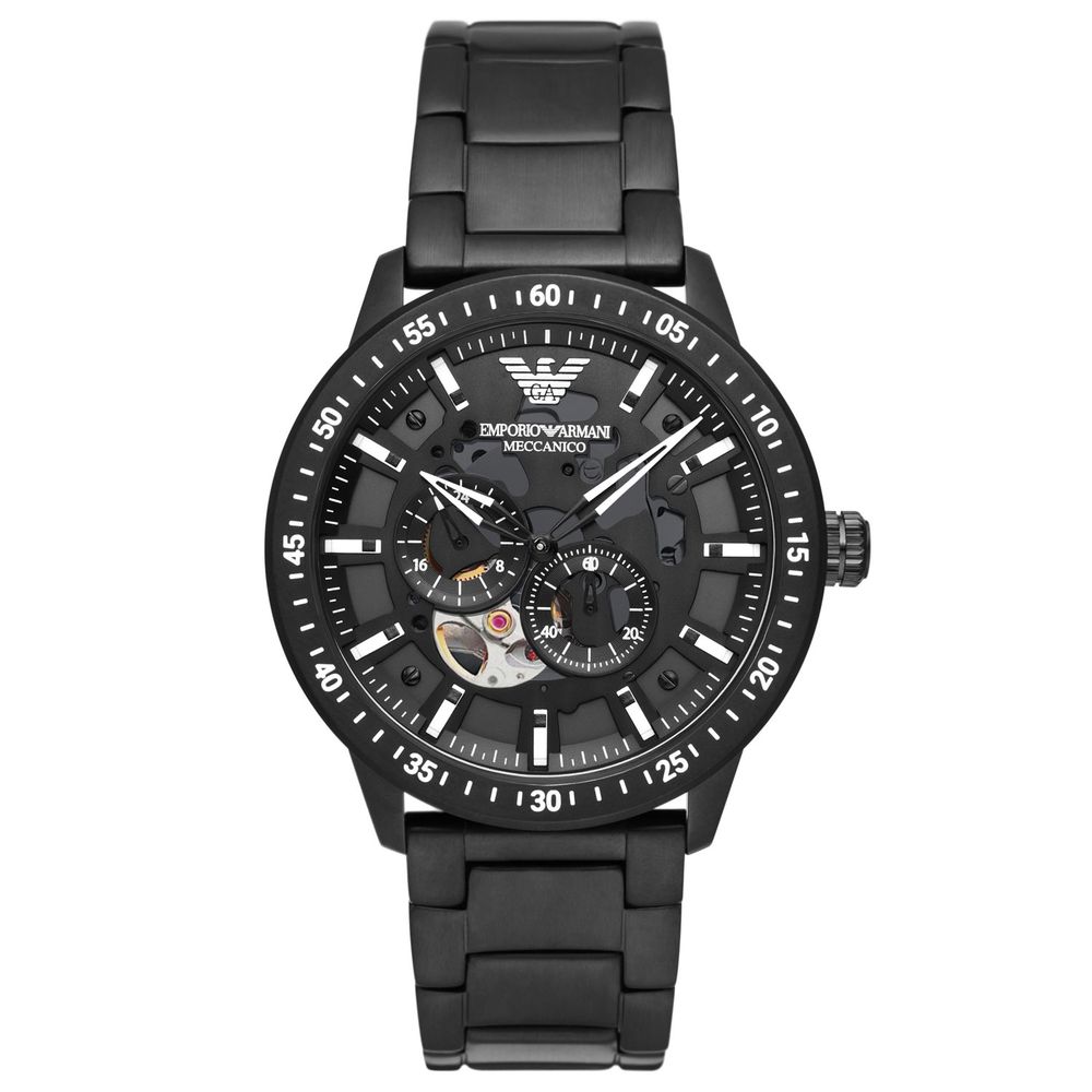 Emporio Armani Zwart AR60054 Heren Horloge