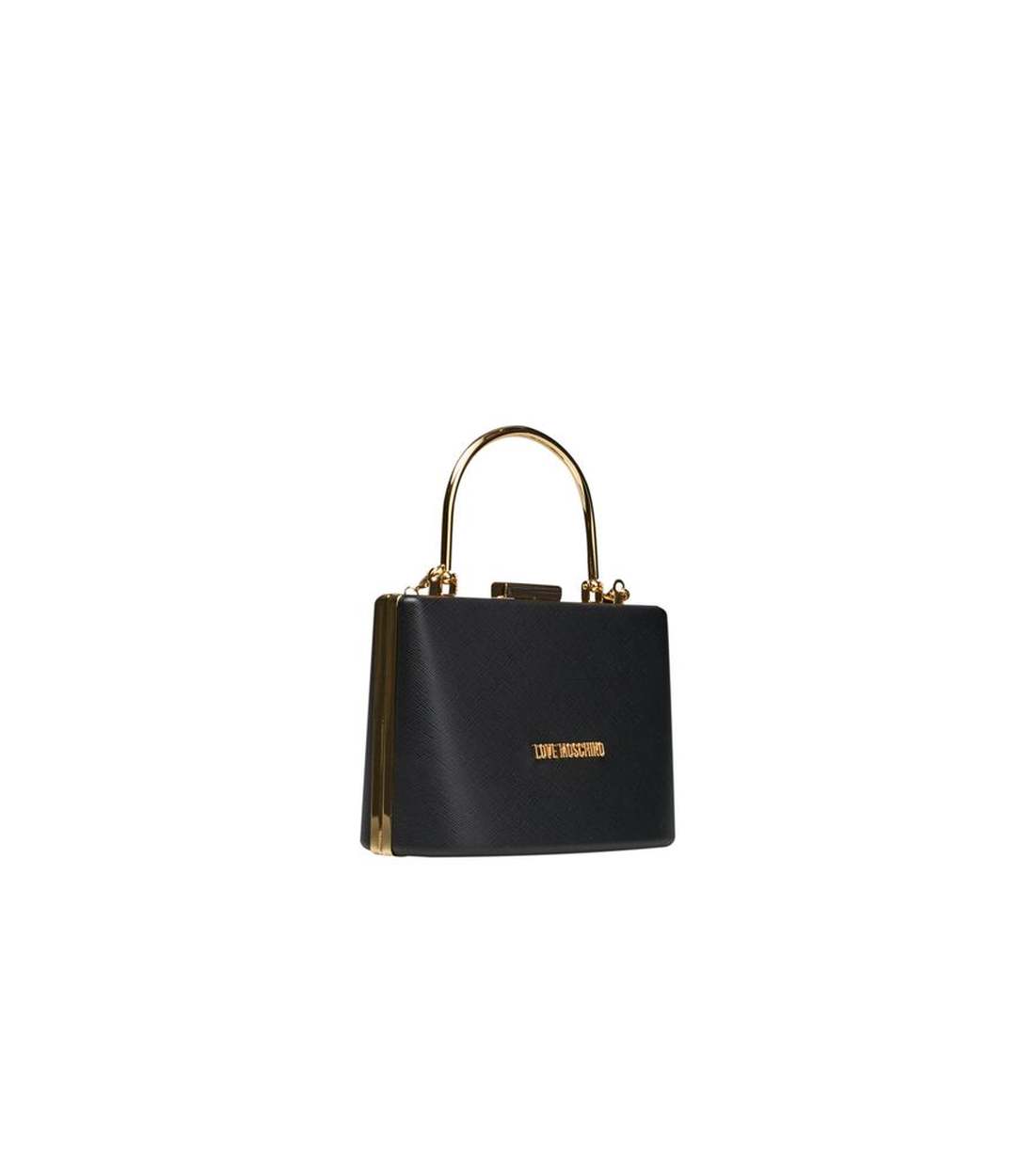 Love Moschino Zwarte Polyethyleen Schoudertas