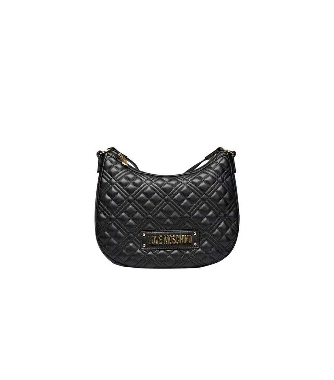 Love Moschino Zwarte Polyethyleen Schoudertas