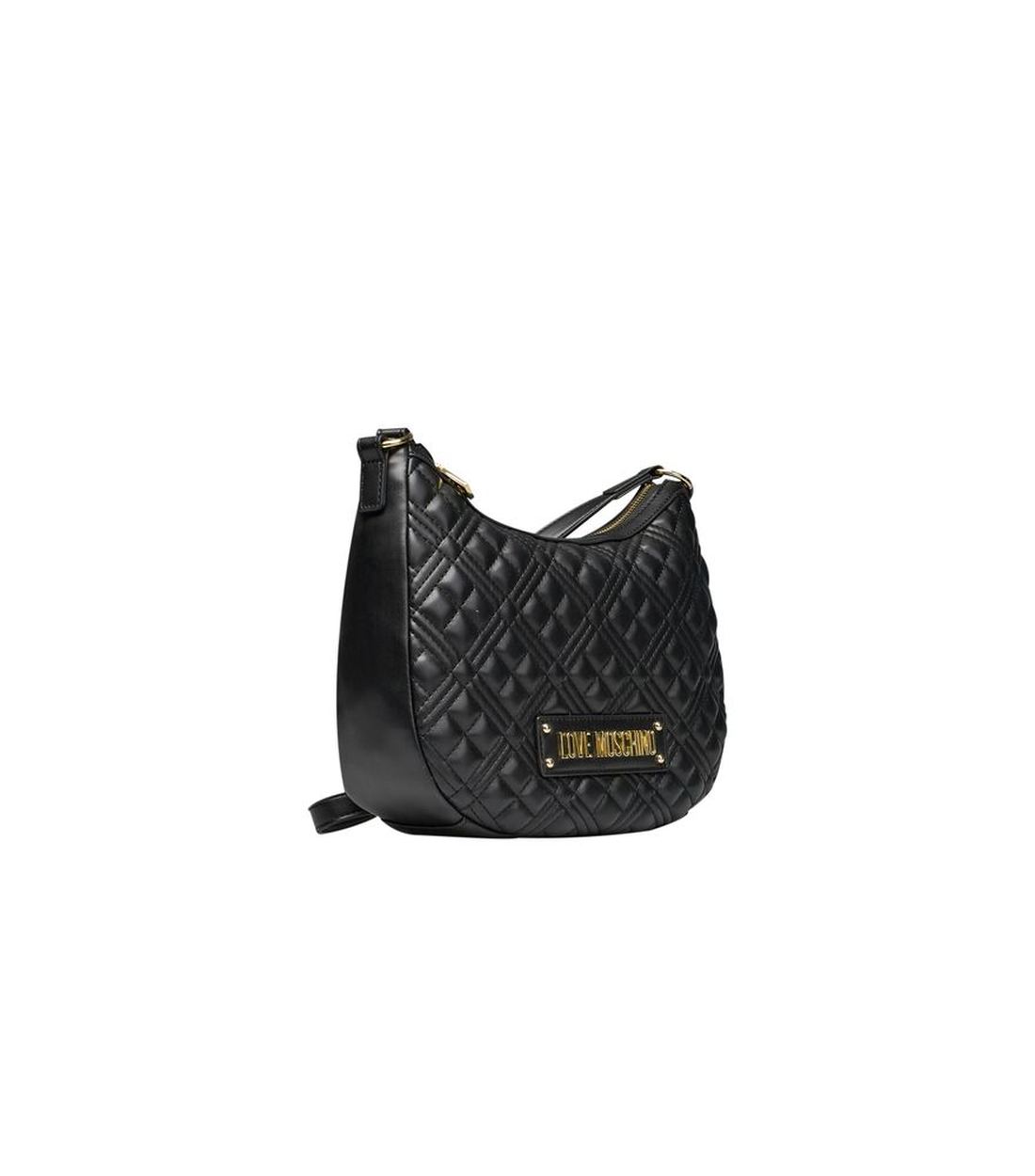 Love Moschino Zwarte Polyethyleen Schoudertas