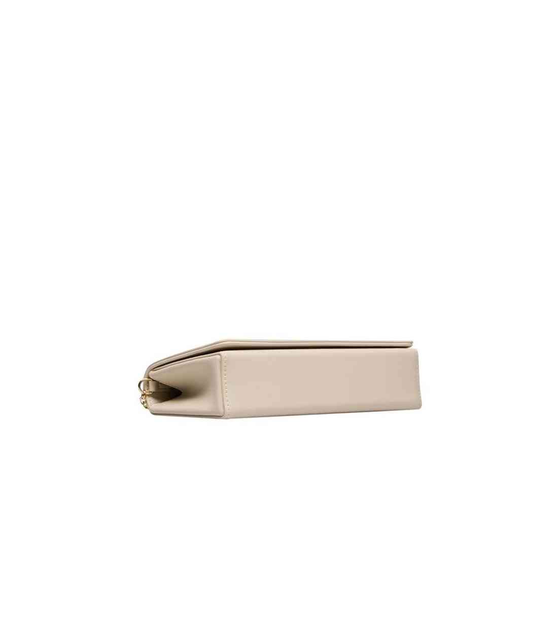 Love Moschino Beige Polyethyleen Schoudertas met Ketting