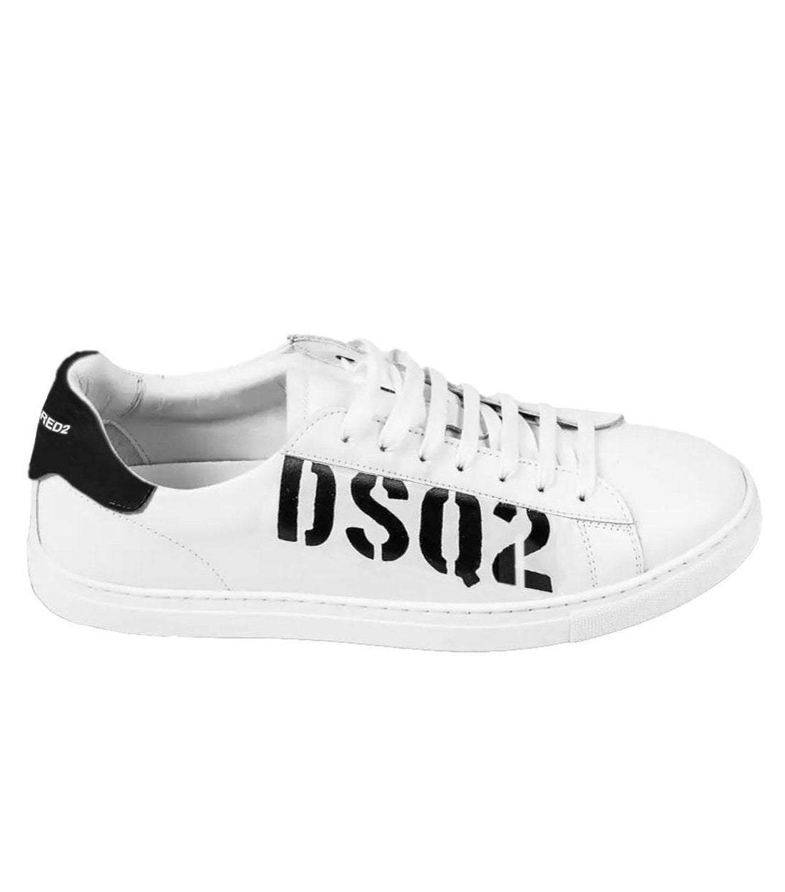 Dsquared² Wit Kalfsleren Sneakers