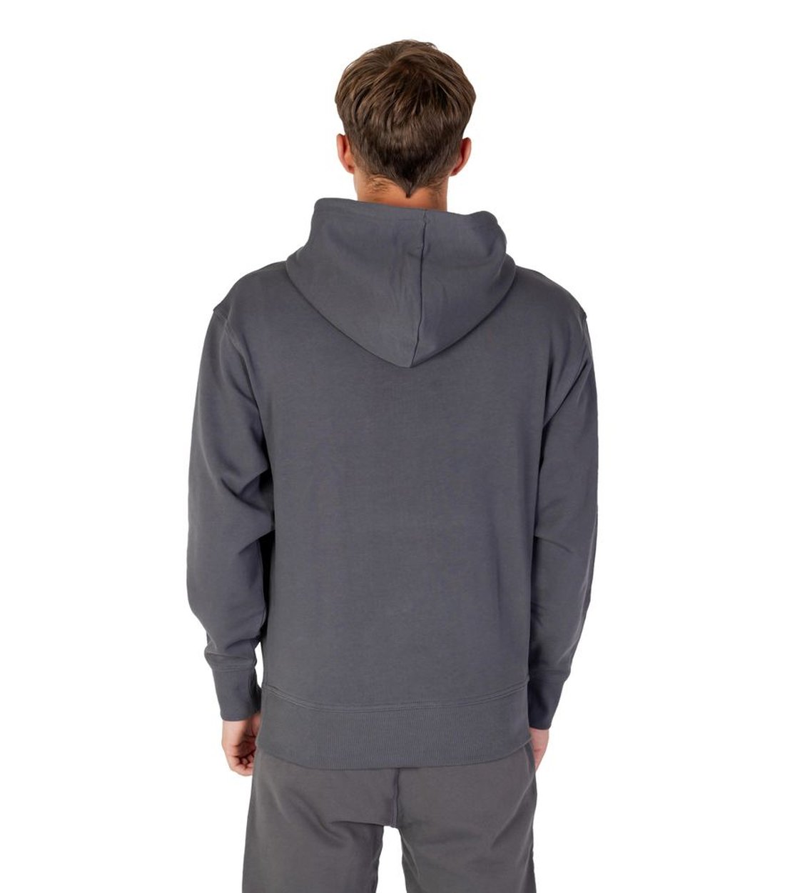 Hugo Boss Grijs Katoenen Bold Hoodie