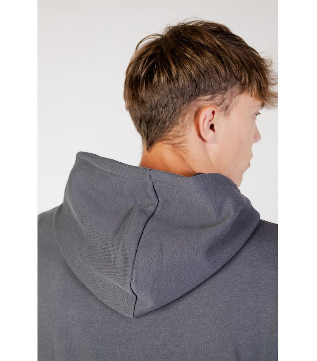 Hugo Boss Grijs Katoenen Bold Hoodie