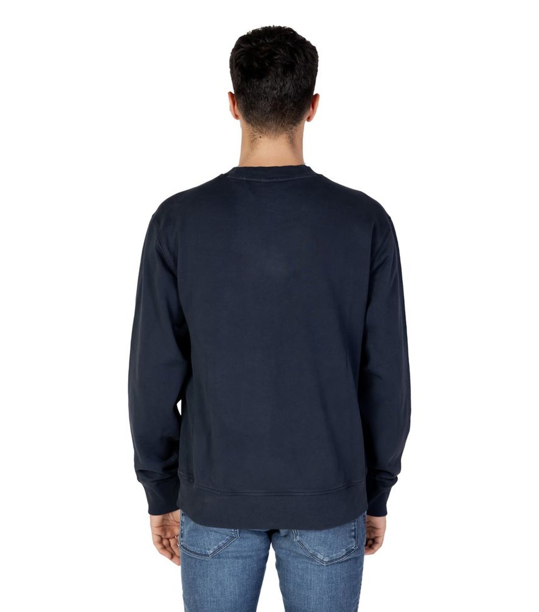 Hugo Boss Basic Blauw Crewneck Trui