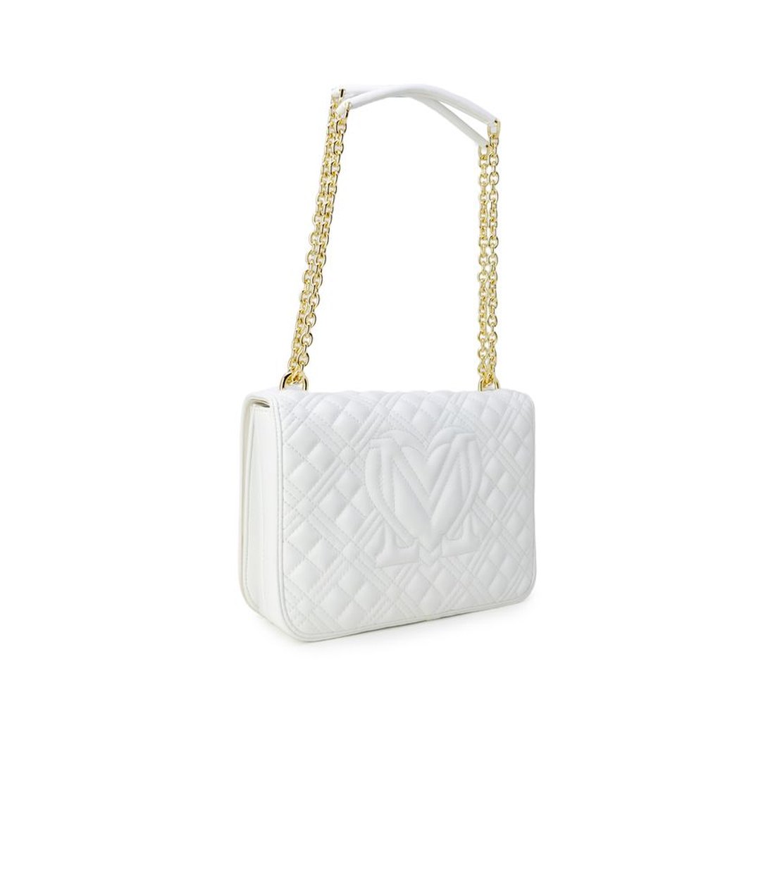 Love Moschino Witte Handtas van Polyethyleen