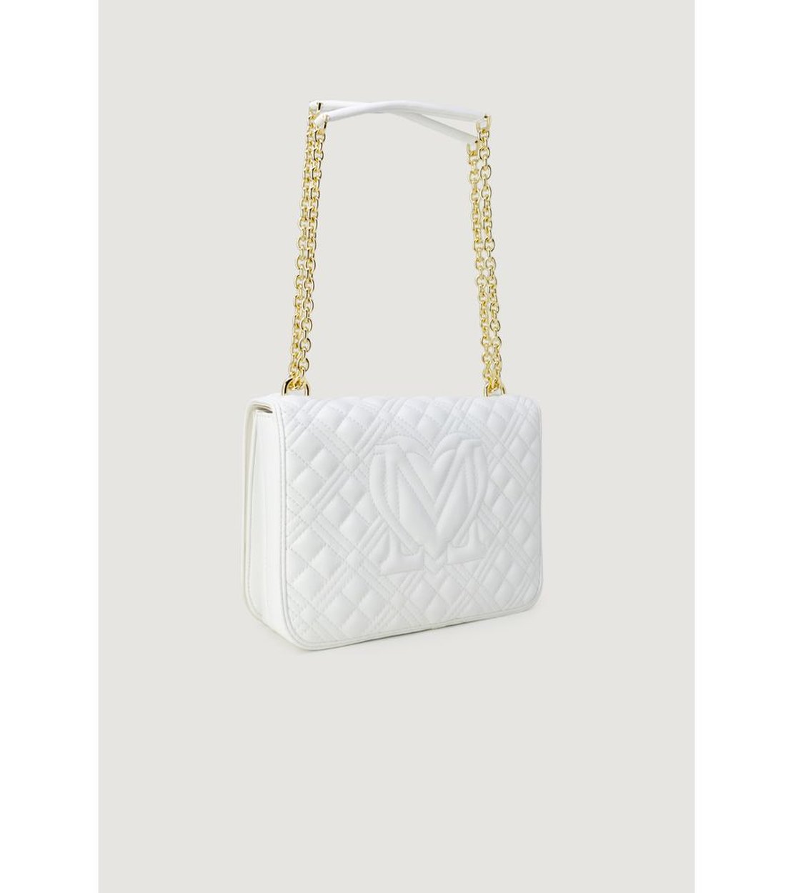 Love Moschino Witte Handtas van Polyethyleen