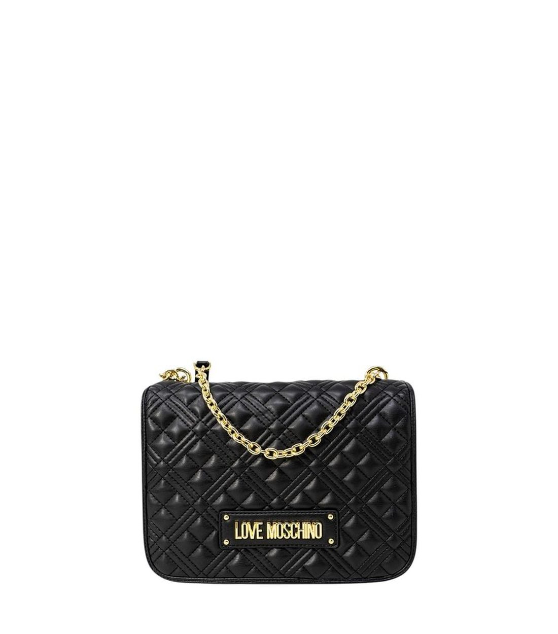 Love Moschino Zwarte Polyethyleen Handtas