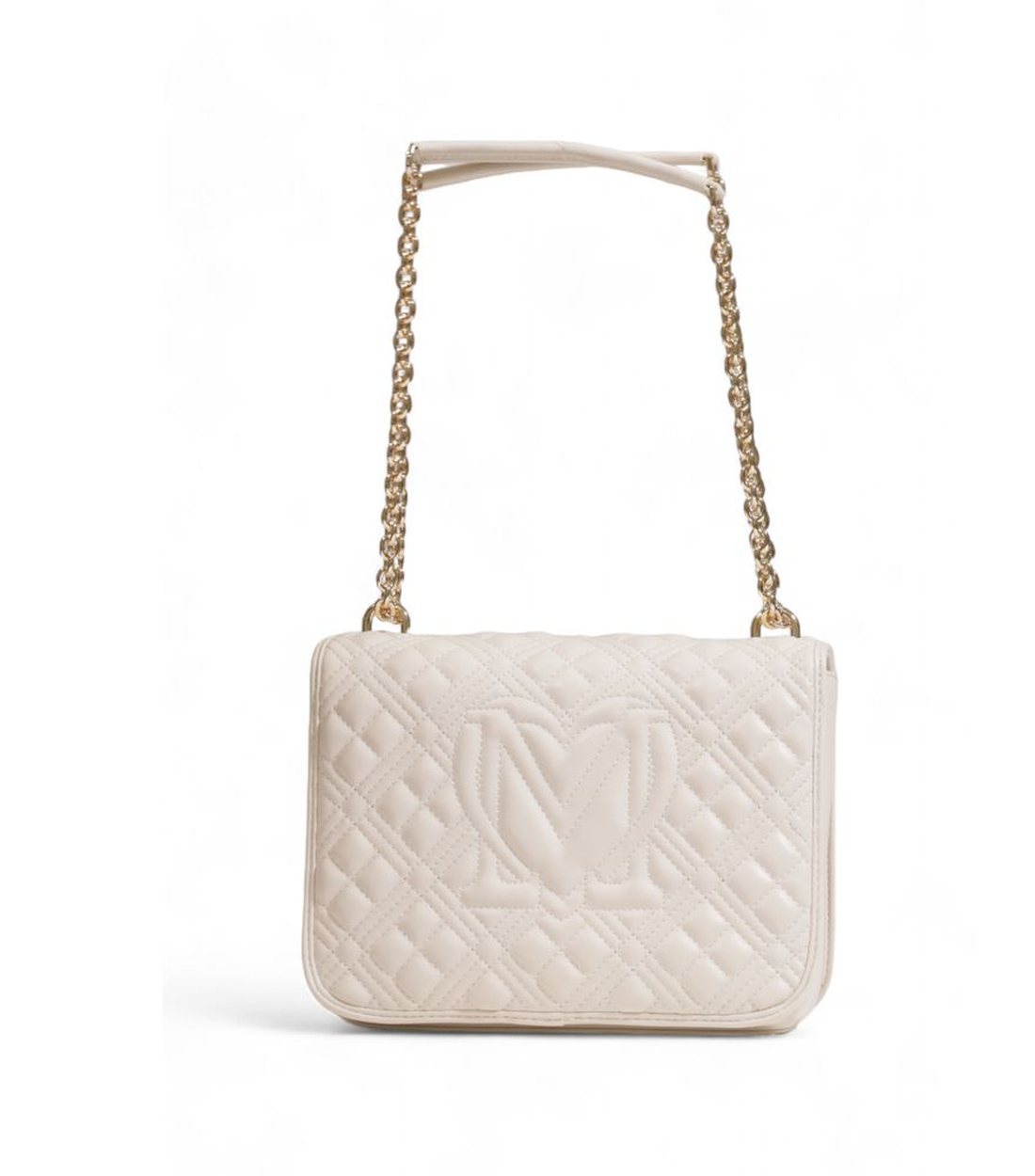 Love Moschino Beige Handtas van Polyethyleen