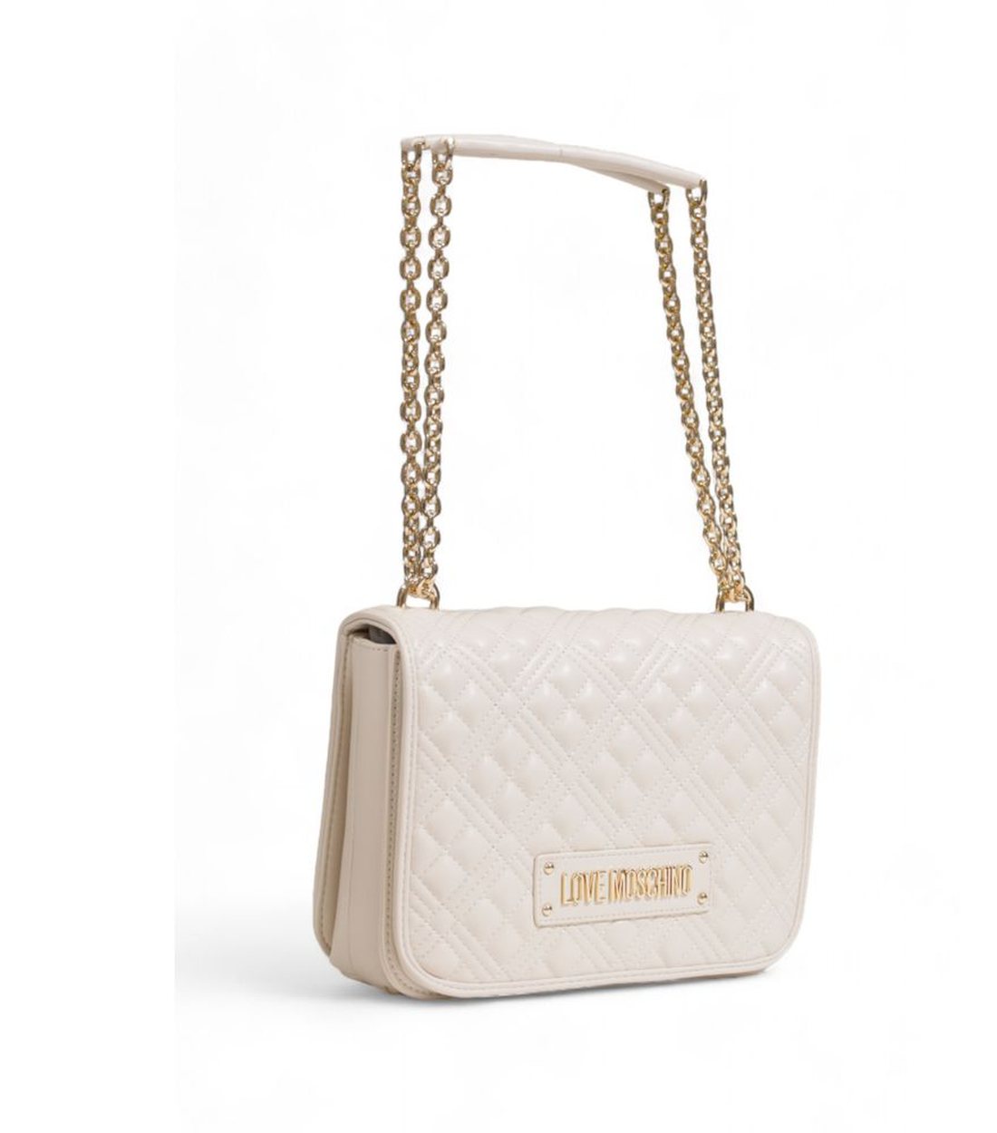 Love Moschino Beige Handtas van Polyethyleen