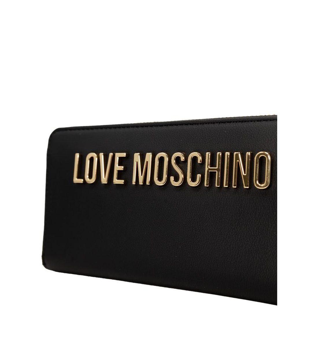 Love Moschino Zwarte Polyethyleen Portemonnee voor Dames