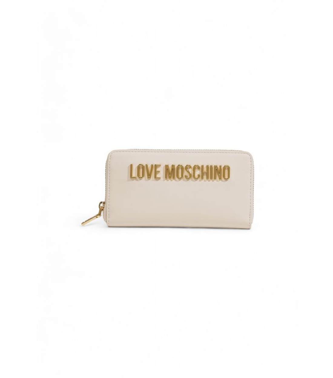 Love Moschino Beige Polyethyleen Portemonnee