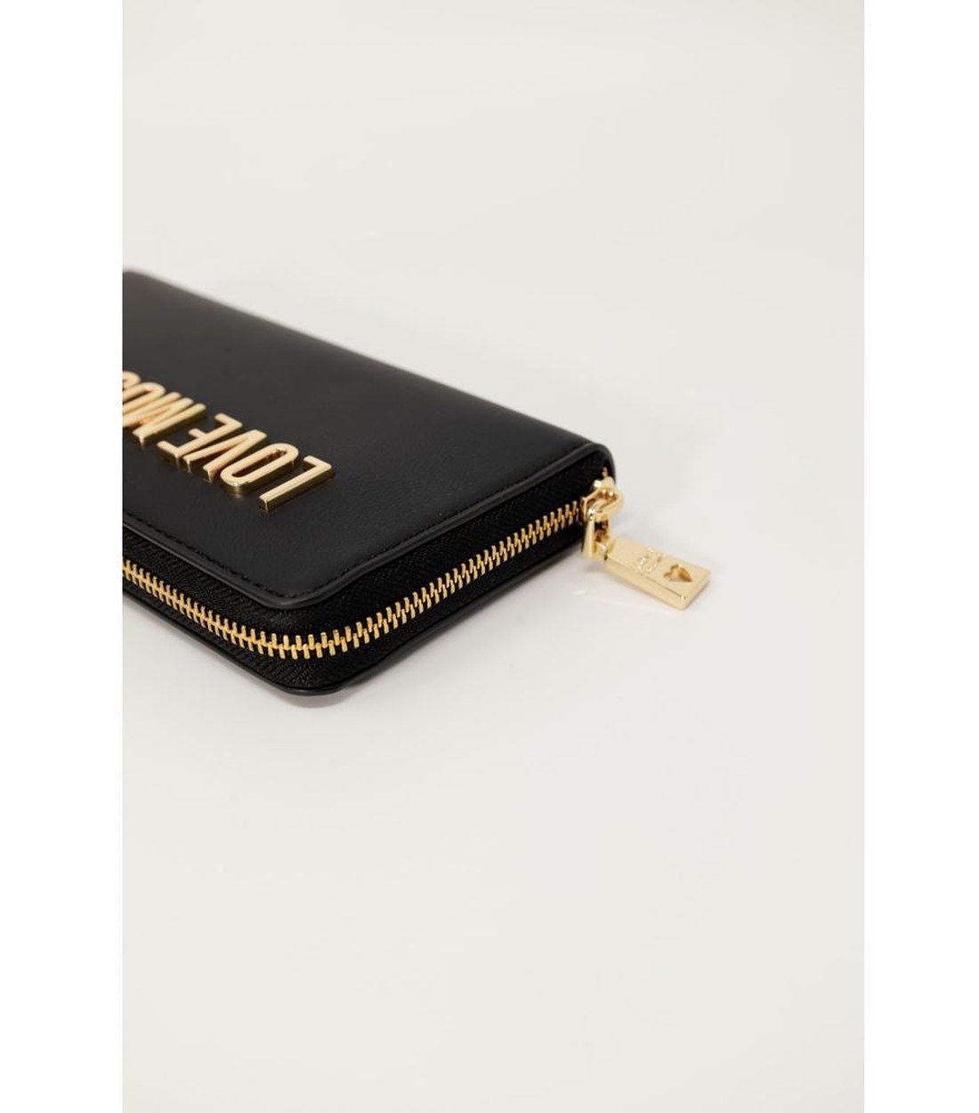 Love Moschino Zwarte Polyethyleen Portemonnee voor Dames