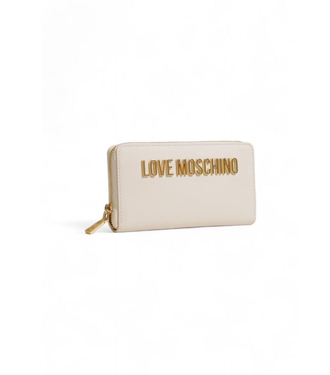 Love Moschino Beige Polyethyleen Portemonnee