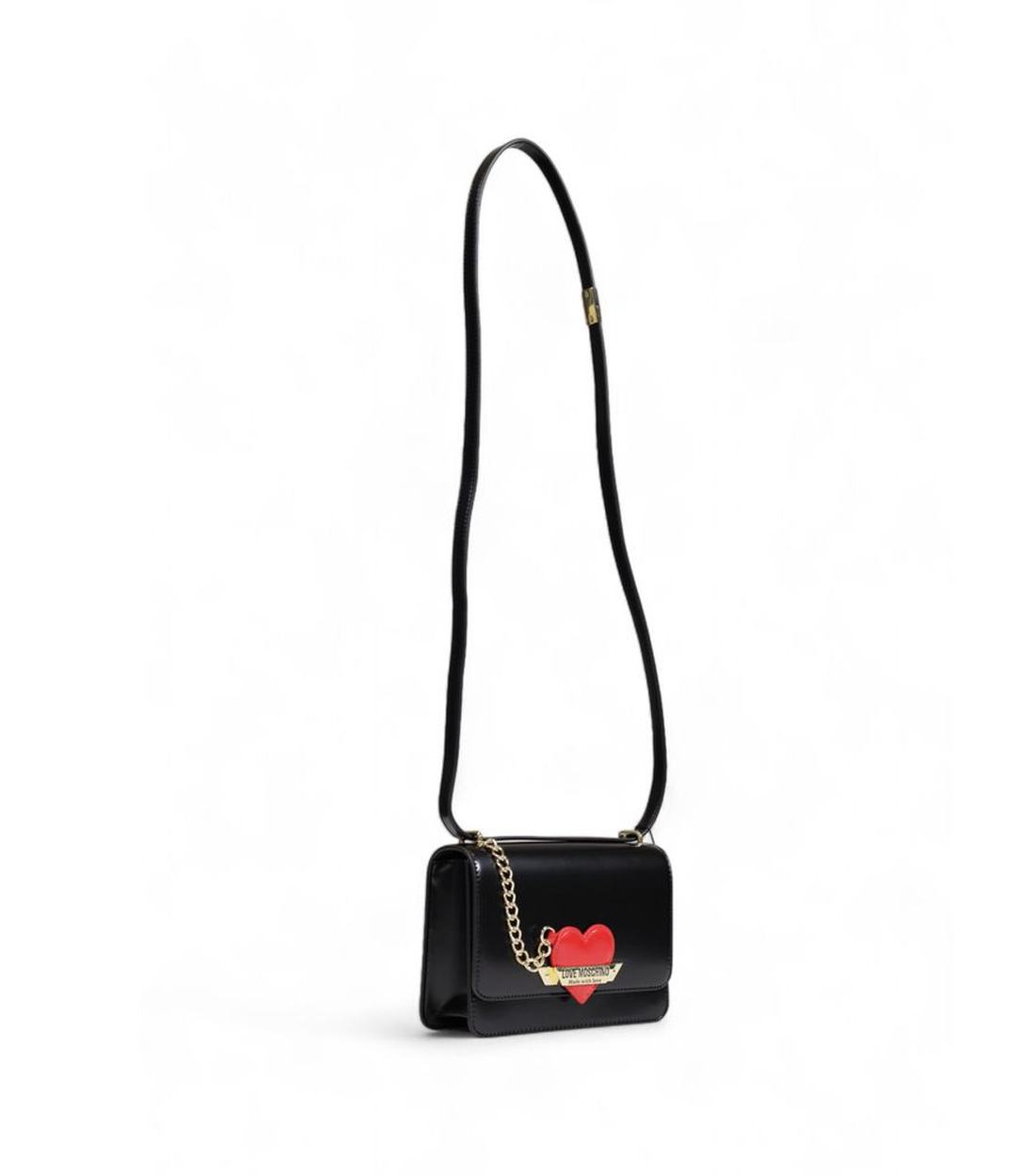 Love Moschino Zwarte Polyethyleen Handtas