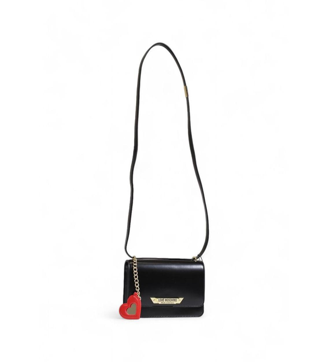 Love Moschino Zwarte Polyethyleen Handtas