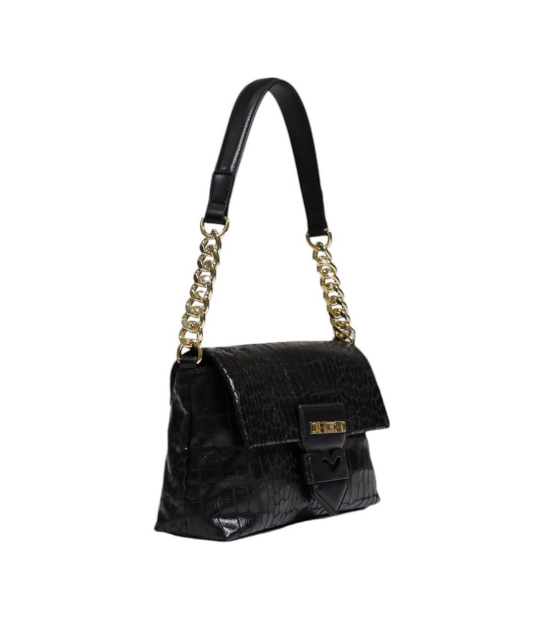 Love Moschino Zwarte Polyethyleen Handtas