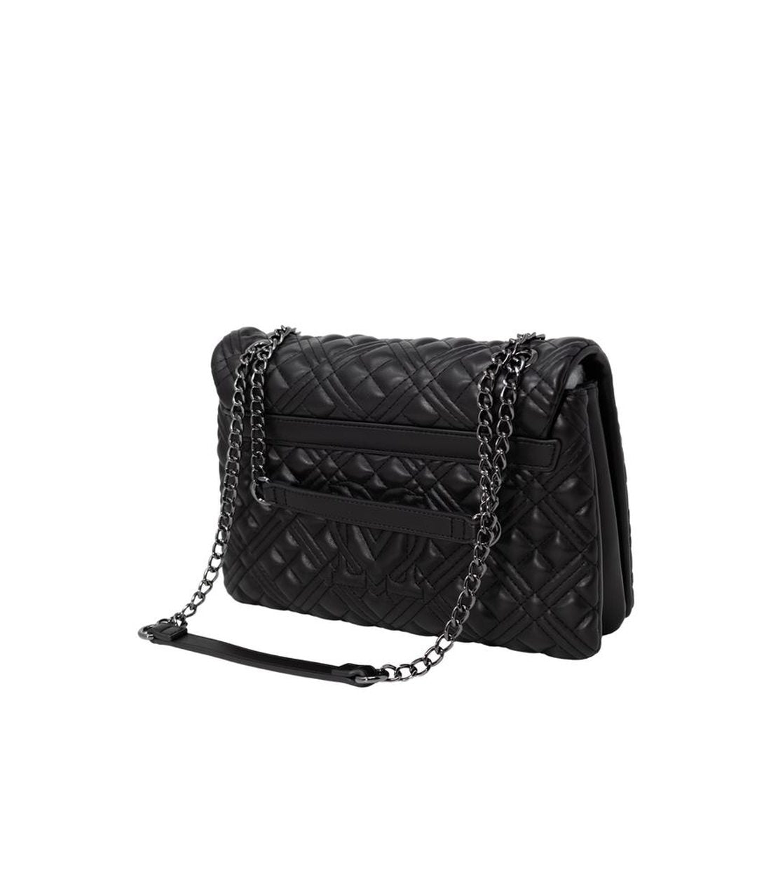 Love Moschino Zwarte Polyethyleen Handtas