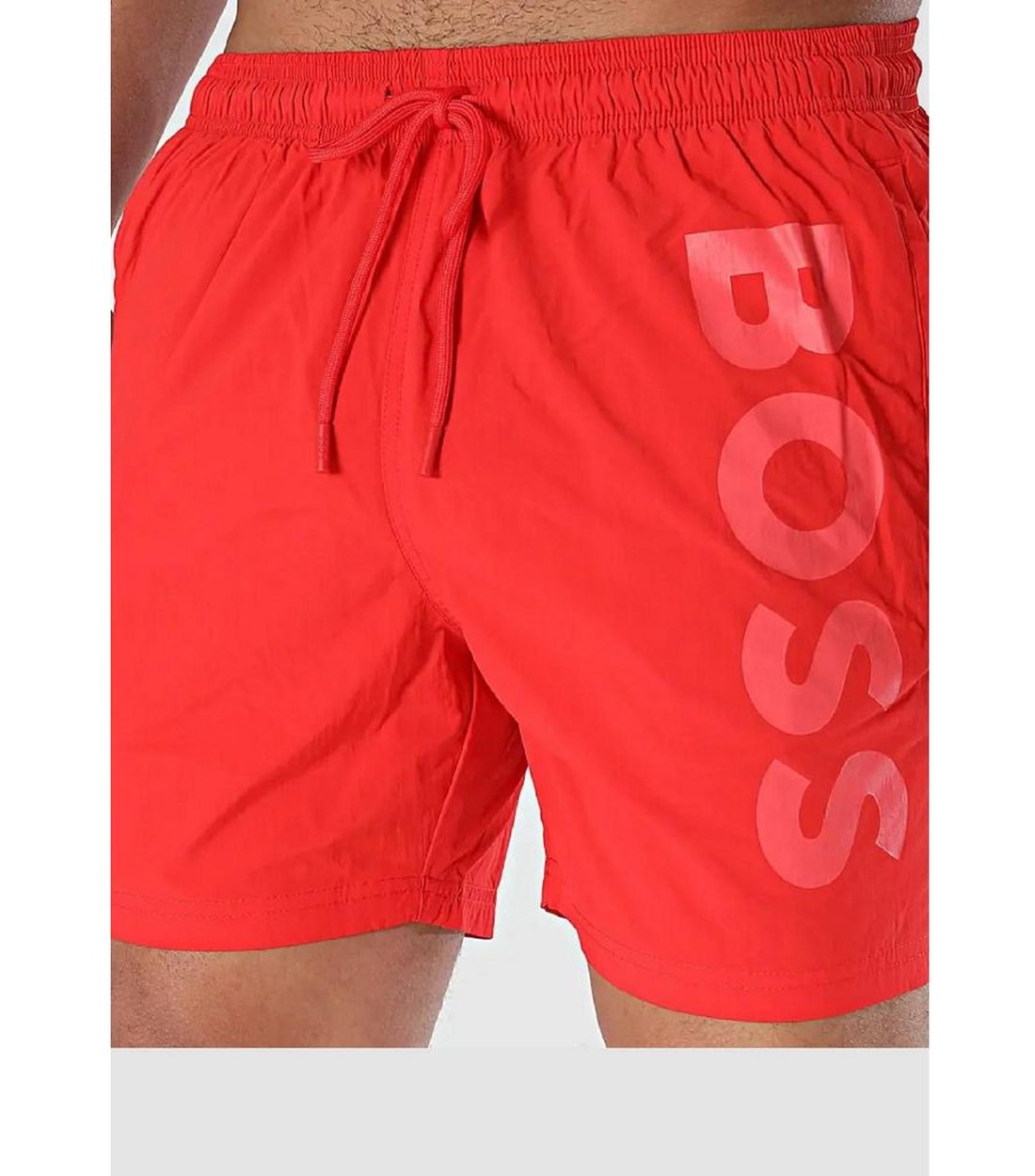 Hugo Boss Rood Polyester Dolphin Zwembroek