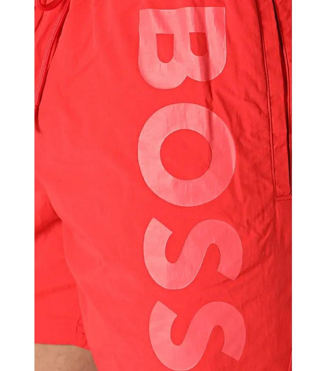 Hugo Boss Rood Polyester Dolphin Zwembroek