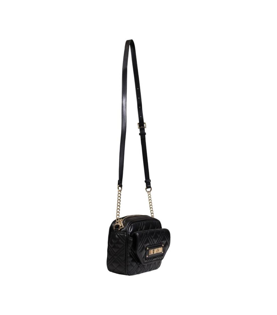 Love Moschino Zwarte Polyethyleen Handtas