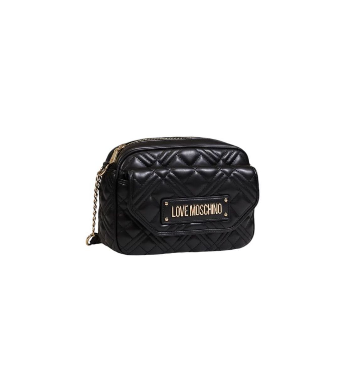 Love Moschino Zwarte Polyethyleen Handtas