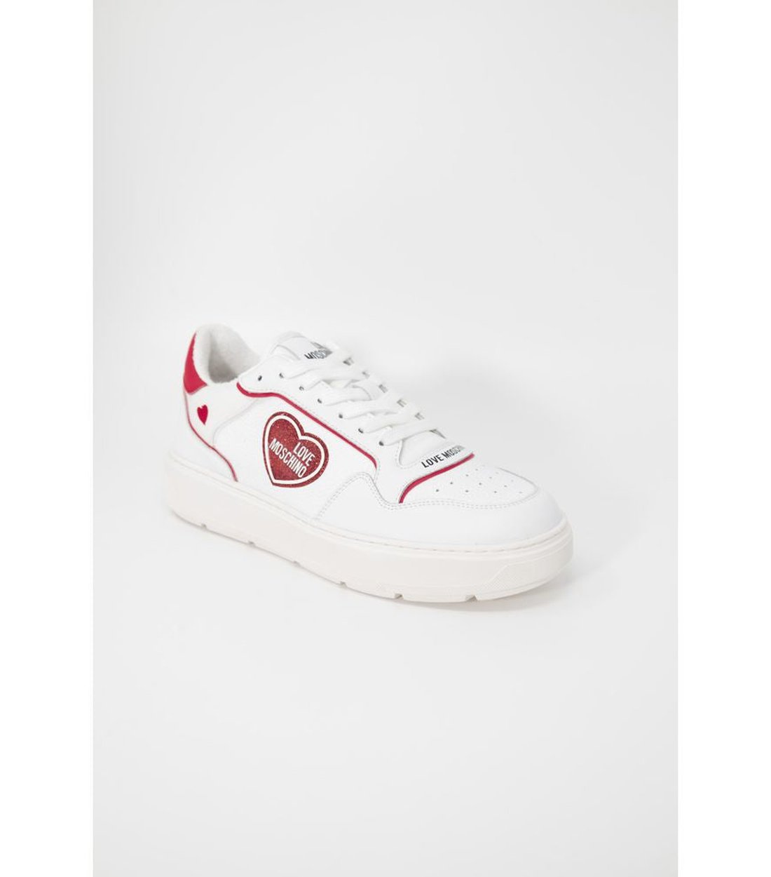 Love Moschino Rode Polyethyleen Sneakers