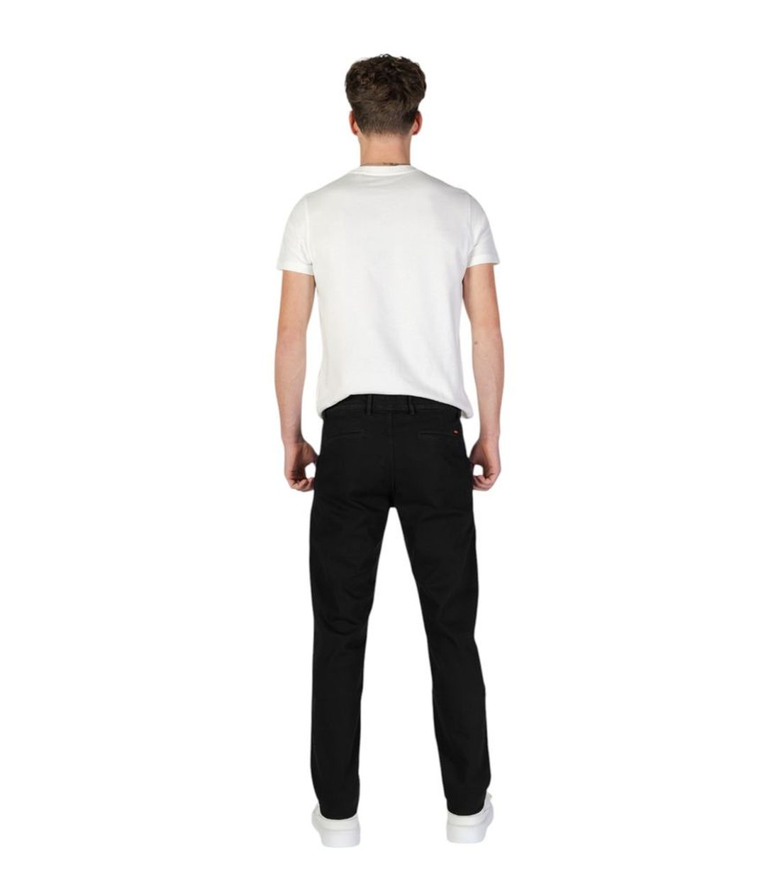 Hugo Boss Zwart Katoenen Regular Fit Jeans