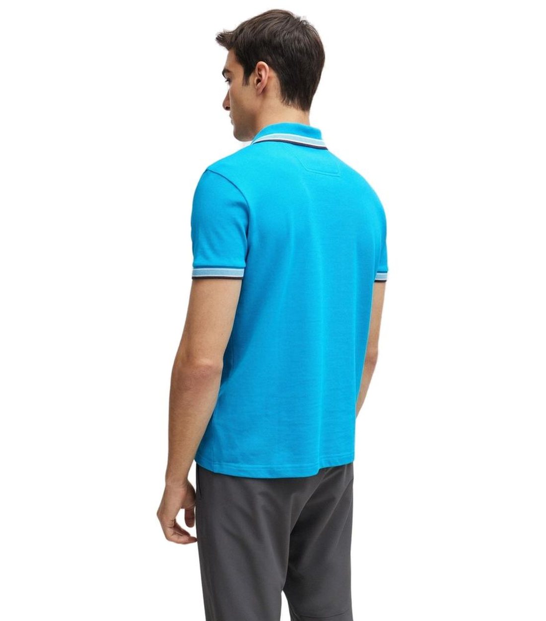 Hugo Boss Blauw Regular Fit Pallas Polo