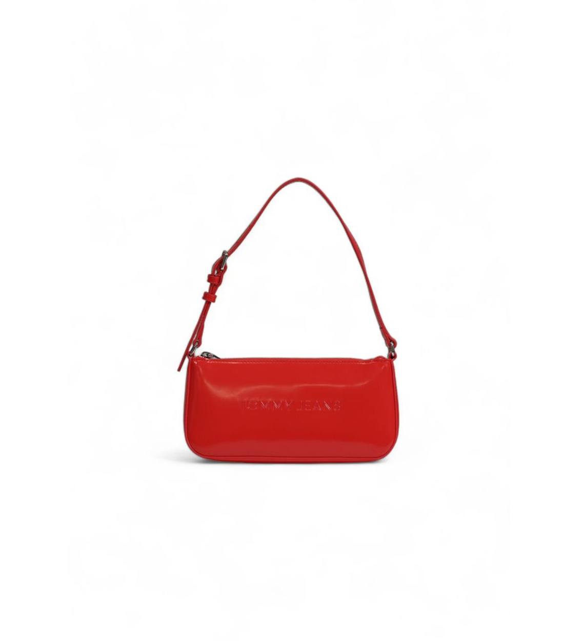 Tommy Hilfiger Red Polyethylene Handbag