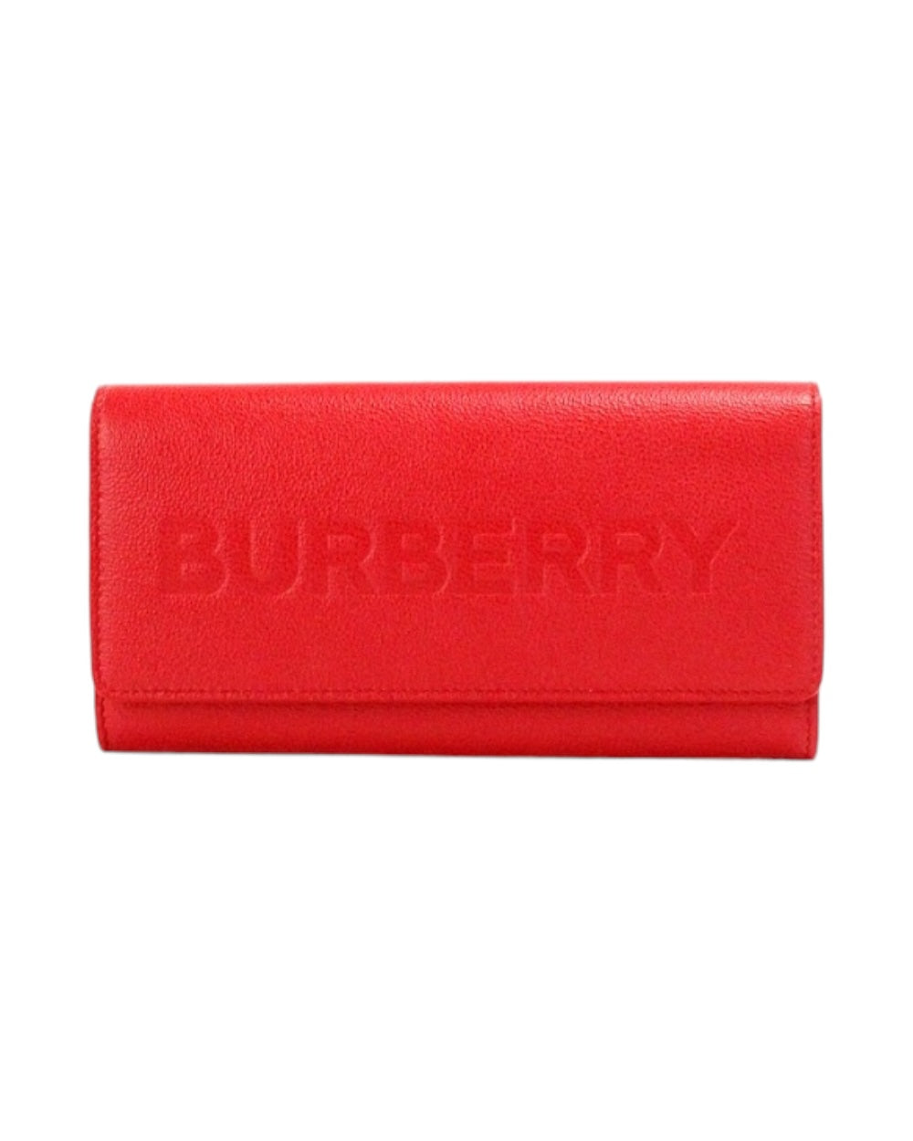 Burberry Porter Rood Leren Portemonnee