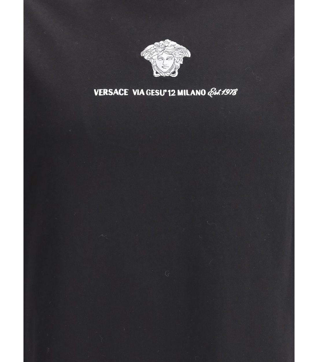 Versace Katoenen T-Shirt met Iconisch Monogram