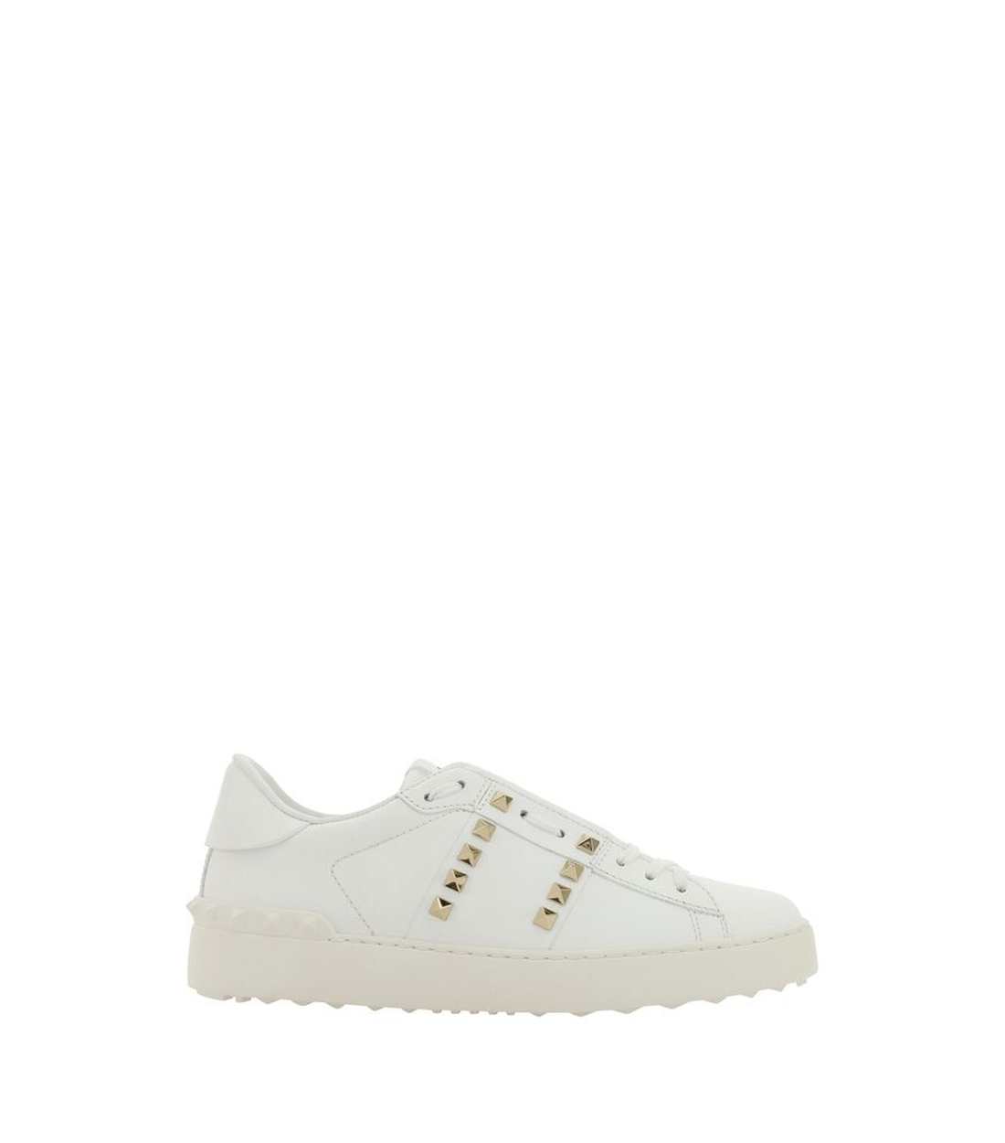 Valentino Garavani Rockstud Untitled Sneakers in Leer