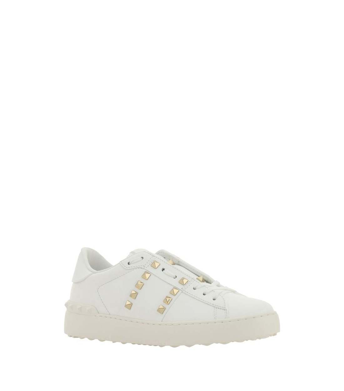 Valentino Garavani Rockstud Untitled Sneakers in Leer