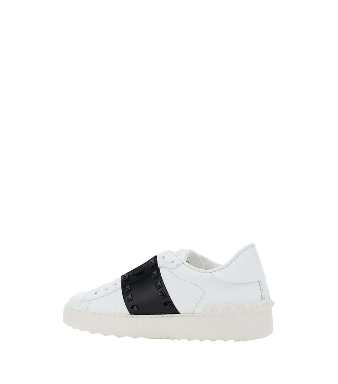 Valentino Garavani Rockstud Open Sneakers met Leren Afwerking