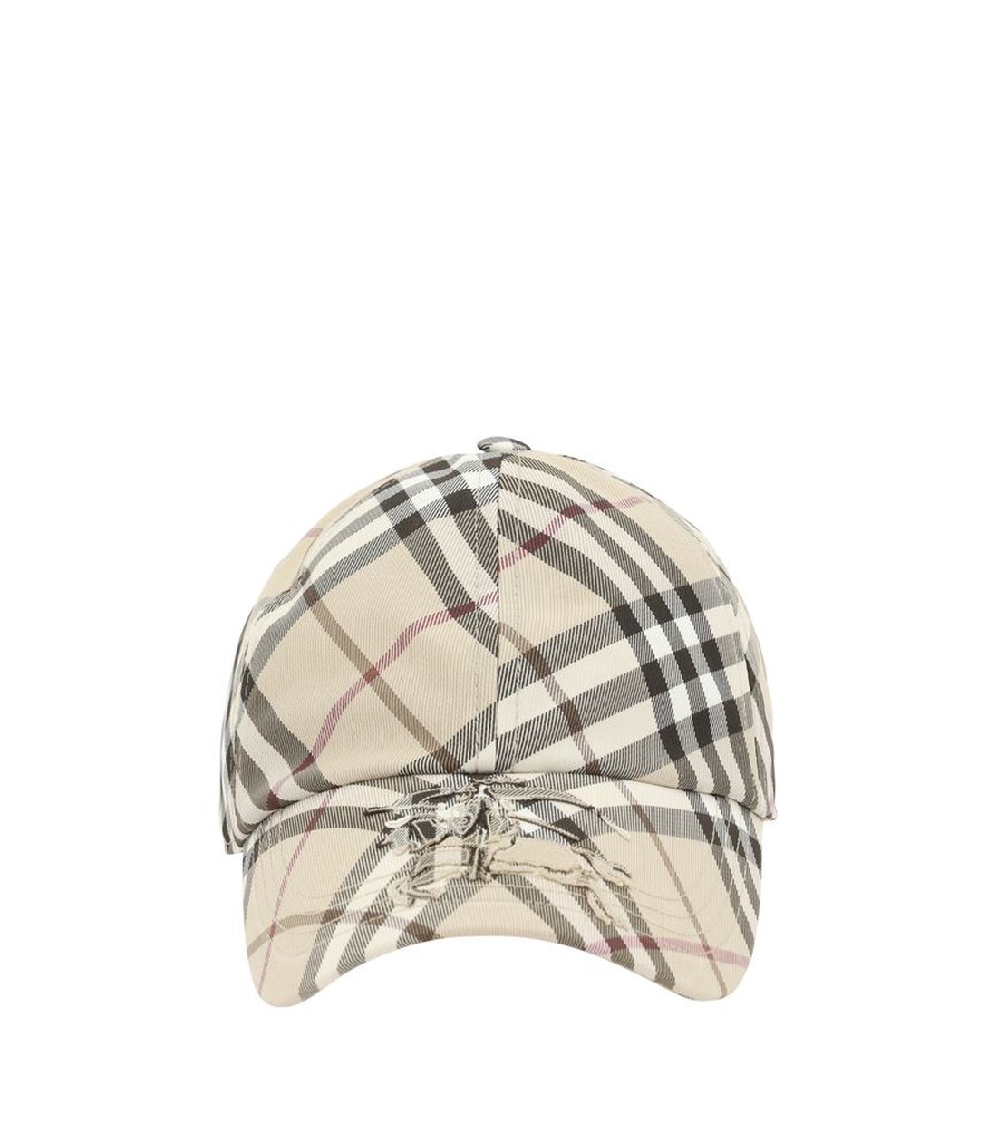 Burberry Honkbalpet met Iconisch Archivio Check Patroon