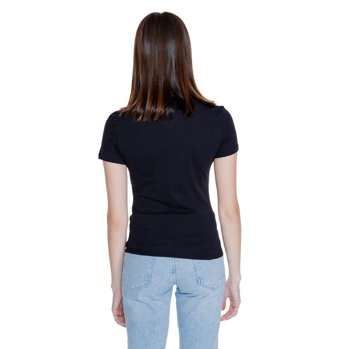 Tommy Hilfiger Jeans Zwart T-shirt Dames