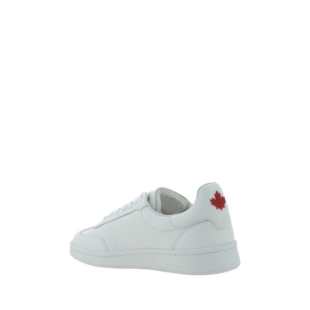 Dsquared² Leren Sneakers met Platformzool