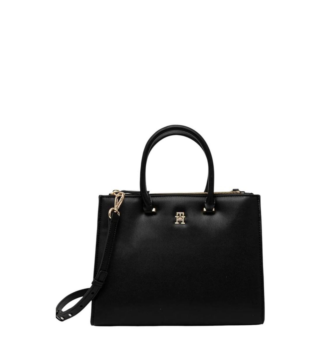 Tommy Hilfiger Black Polyethylene Handbag