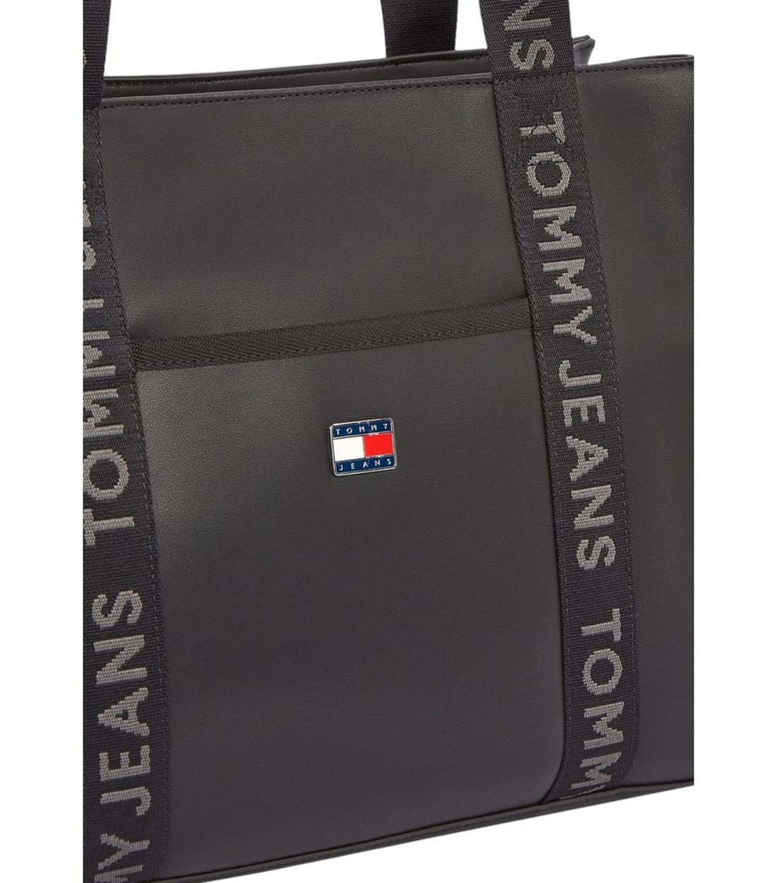 Tommy Hilfiger Zwarte Polyethyleen Dameshandtas