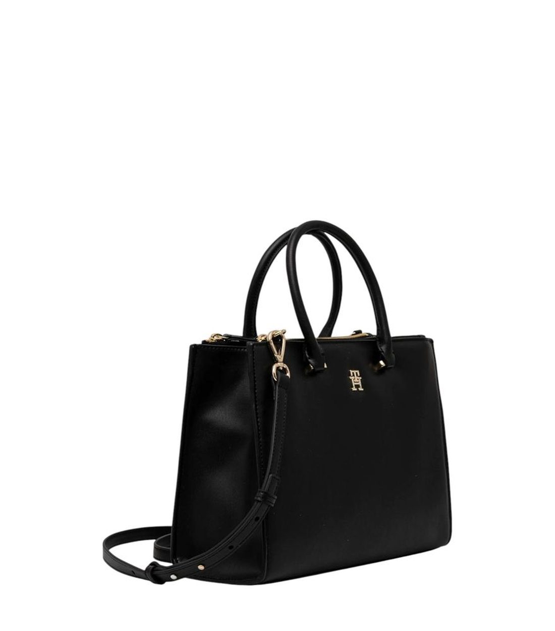 Tommy Hilfiger Black Polyethylene Handbag