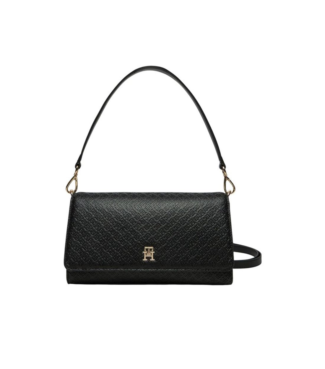 Tommy Hilfiger Black Polyethylene Handbag