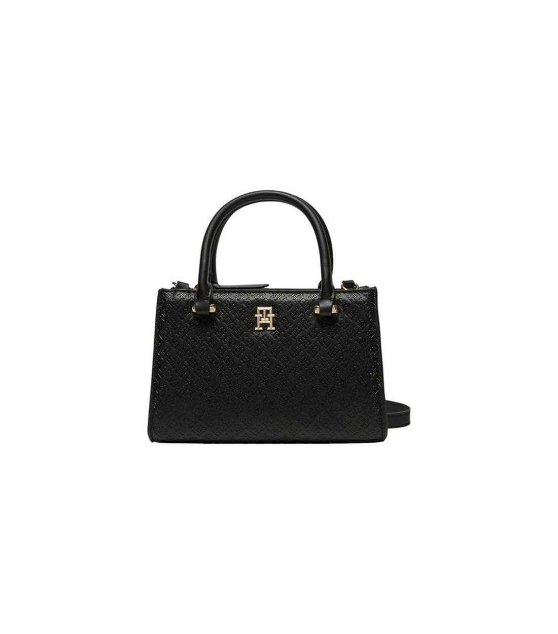 Tommy Hilfiger Black Polyethylene Handbag