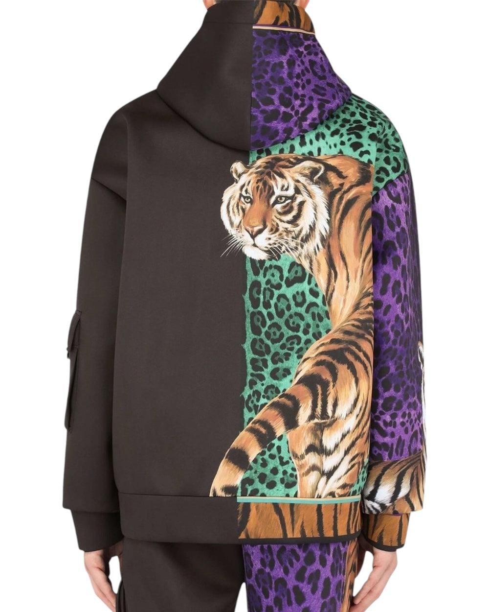 Dolce & Gabbana Tijger Print Hoodie