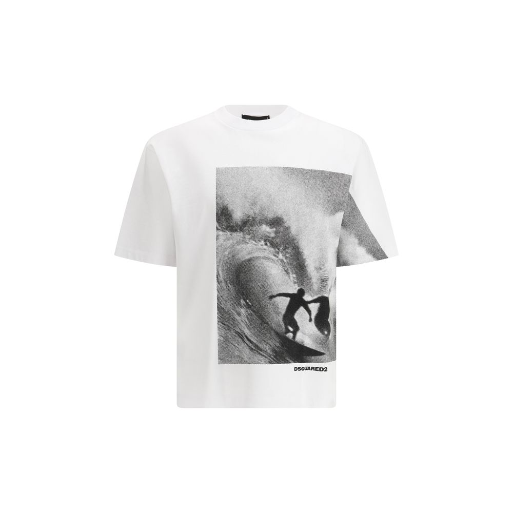 Dsquared² T-shirt met Maxi Print