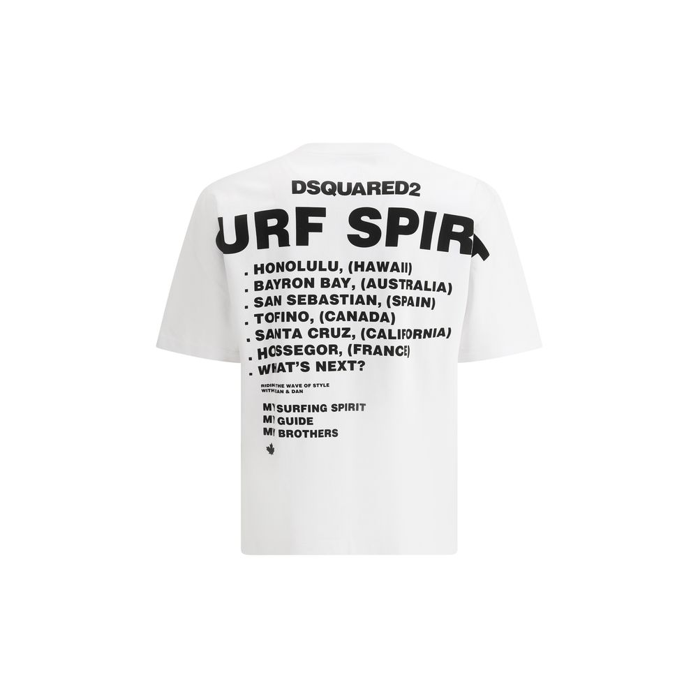 Dsquared² T-shirt met Maxi Print