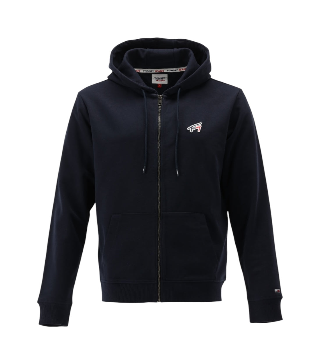 Tommy Hilfiger Jeans Blauw Zipped Hoodie