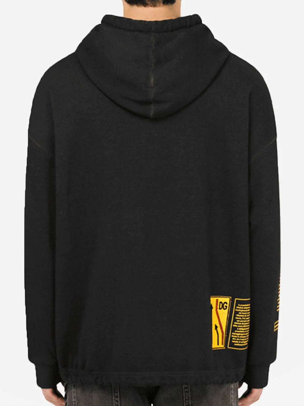 Dolce & Gabbana DG Shield Zwart Hoodie