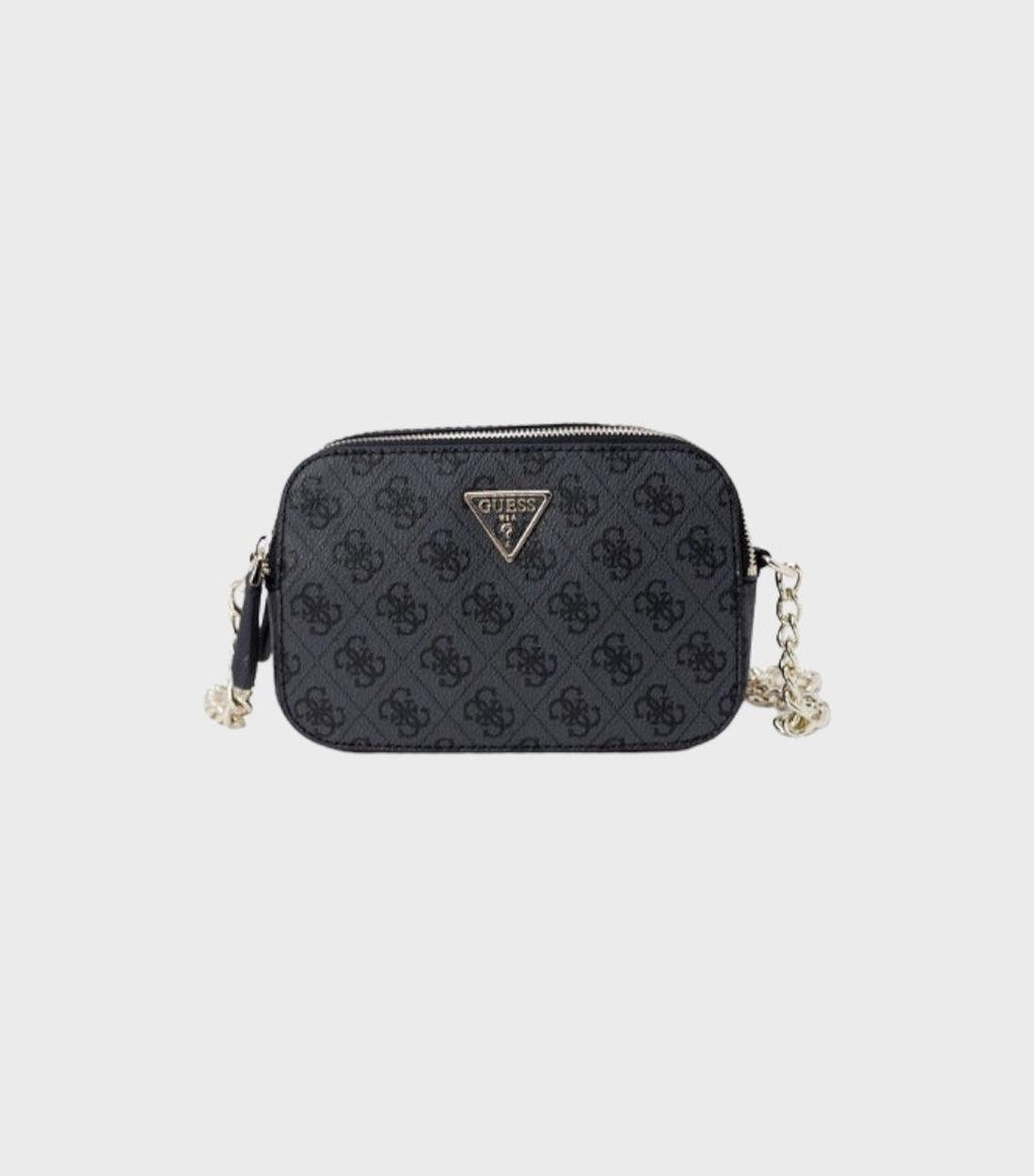 Guess Zwart Noelle Mini 4G Logo Crossbodytas